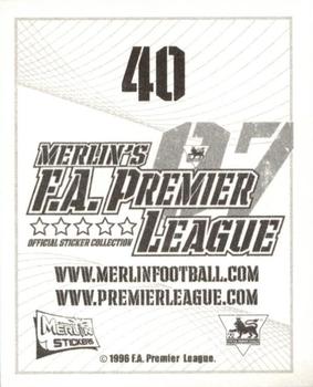 2006-07 Merlin F.A. Premier League 2007 #40 Liam Ridgewell Back