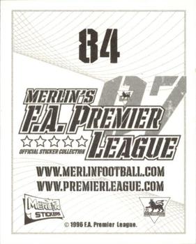 2006-07 Merlin F.A. Premier League 2007 #84 Nicky Hunt Back