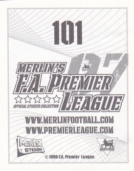 2006-07 Merlin F.A. Premier League 2007 #101 Ricardo Vaz Te Back