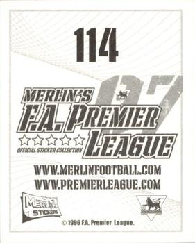 2006-07 Merlin F.A. Premier League 2007 #114 Cory Gibbs Back
