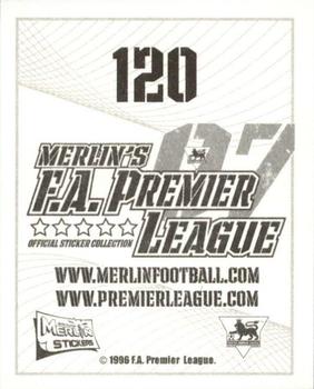 2006-07 Merlin F.A. Premier League 2007 #120 Omar Pouso Back