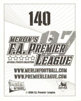 2006-07 Merlin F.A. Premier League 2007 #140 Claude Makelele Back