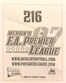 2007 Merlin's F.A. Premier League #216 Harry Kewell Back