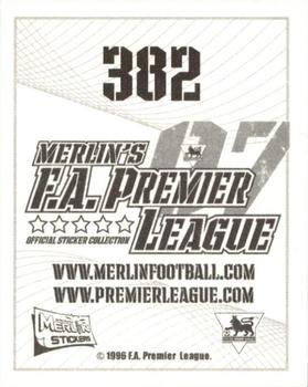 2006-07 Merlin F.A. Premier League 2007 #382 John Halls Back