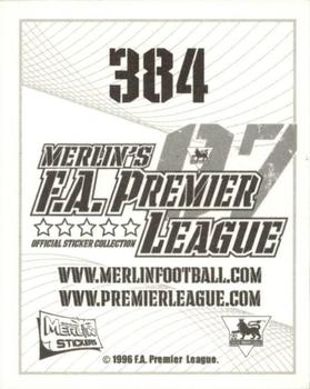 2006-07 Merlin F.A. Premier League 2007 #384 Sam Sodje Back