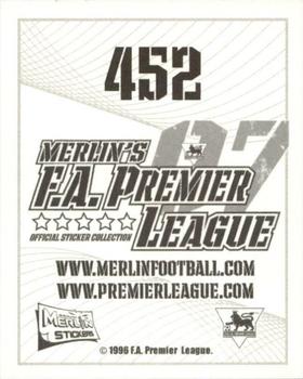 2006-07 Merlin F.A. Premier League 2007 #452 Ben Foster Back