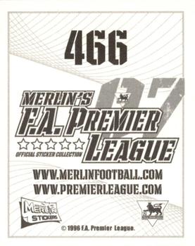 2006-07 Merlin F.A. Premier League 2007 #466 Al Bangura Back