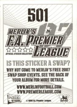 2006-07 Merlin F.A. Premier League 2007 #501 Emile Heskey Back