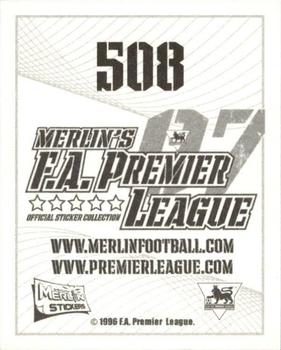 2006-07 Merlin F.A. Premier League 2007 #508 Paul Scharner Back