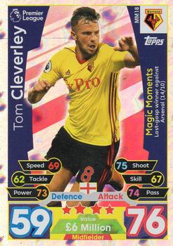 2017-18 Topps Match Attax Premier League Extra - Magic Moments #MM18 Tom Cleverley Front