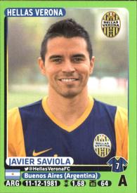 2014-15 Panini Calciatori Stickers #204 Javier Saviola Front