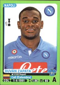 2014-15 Panini Calciatori Stickers #334 Duván Zapata Front