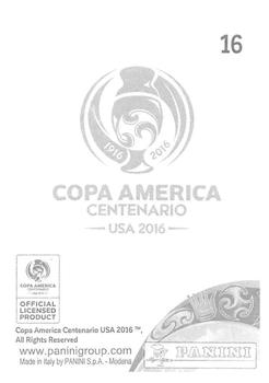 2016 Panini Copa America Centenario Stickers #16 USA Team Back
