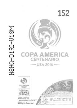 2016 Panini Copa America Centenario Stickers #152 Jefferson Montero Back