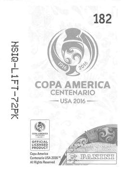 2016 Panini Copa America Centenario Stickers #182 Peru Logo Back