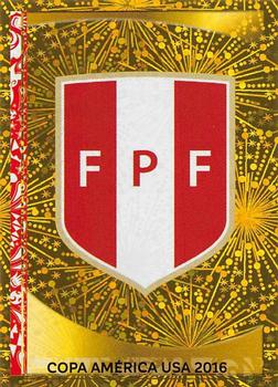 2016 Panini Copa America Centenario Stickers #182 Peru Logo Front