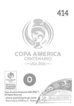 2016 Panini Copa America Centenario Stickers #414 Felipe Caicedo Back