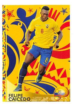 2016 Panini Copa America Centenario Stickers #414 Felipe Caicedo Front