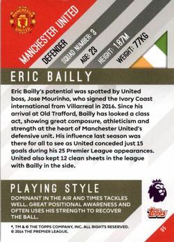 2017-18 Topps Premier Gold - Green #85 Eric Bailly Back