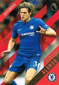 2017-18 Topps Premier Gold - Red #31 Marcos Alonso Front
