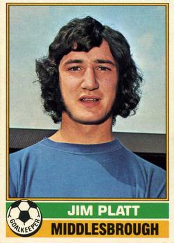 1977-78 Topps Footballer English (Red Backs) #92 Jim Platt Front