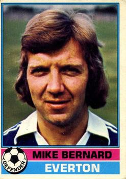 1977-78 Topps Footballer English (Red Backs) #307 Mike Bernard Front
