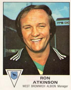 1979-80 Panini Football 80 (UK) #343 Ron Atkinson Front