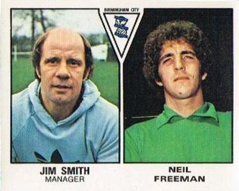 1979-80 Panini Football 80 (UK) #386 Jim Smith / Neil Freeman Front