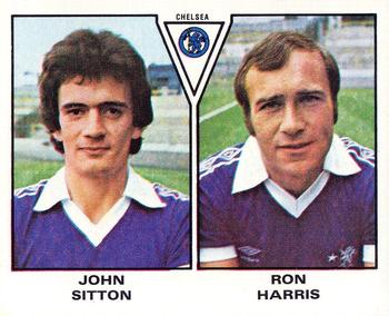 1979-80 Panini Football 80 (UK) #425 John Sitton / Ron Harris Front