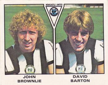 1979-80 Panini Football 80 (UK) #447 John Brownlie / David Barton Front