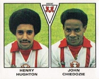 1979-80 Panini Football 80 (UK) #468 Henry Hughton / John Chiedozie Front