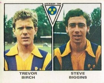 1979-80 Panini Football 80 (UK) #487 Trevor Birch / Steve Biggins Front