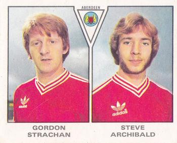 1979-80 Panini Football 80 (UK) #527 Gordon Strachan / Steve Archibald Front