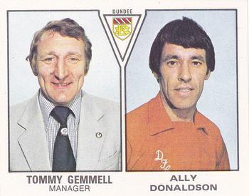 1979-80 Panini Football 80 (UK) #535 Tommy Gemmell / Ally Donaldson Front