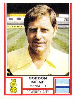 1980-81 Panini Football (UK) #70 Gordon Milne Front