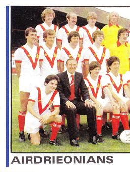 1980-81 Panini Football (UK) #465 Airdrieonians Team Group Front