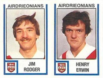1980-81 Panini Football 81 #468 Jim Rodger / Henry Irwin Front