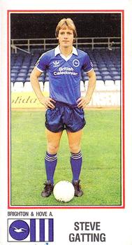 1982-83 Panini Football 83 (UK) #61 Steve Gatting Front