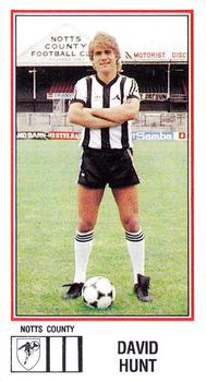1982-83 Panini Football 83 (UK) #223 David Hunt Front