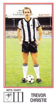 1982-83 Panini Football 83 (UK) #227 Trevor Christie Front