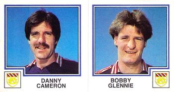 1982-83 Panini Football 83 (UK) #411 Danny Cameron / Bobby Glennie Front