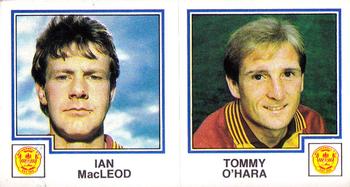 1982-83 Panini Football 83 (UK) #457 Ian MacLeod / Tommy O'Hara Front