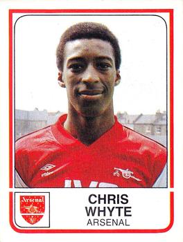 1983-84 Panini Football 84 (UK) #11 Chris Whyte Front