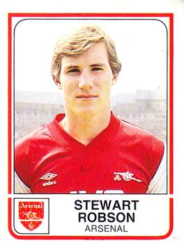 1983-84 Panini Football 84 (UK) #12 Stewart Robson Front