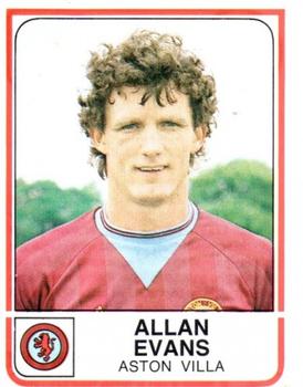 1983-84 Panini Football 84 (UK) #25 Allan Evans Front