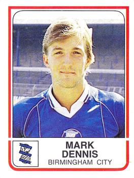 1983-84 Panini Football 84 (UK) #44 Mark Dennis Front