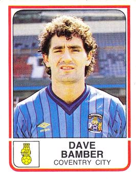 1983-84 Panini Football 84 (UK) #66 Dave Bamber Front