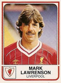 1983-84 Panini Football 84 (UK) #123 Mark Lawrenson Front