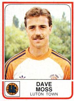 1983-84 Panini Football 84 (UK) #149 Dave Moss Front
