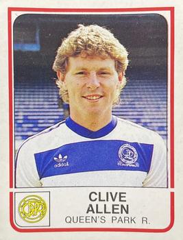 1983-84 Panini Football 84 (UK) #226 Clive Allen Front